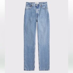 A&F 90s straight jeans